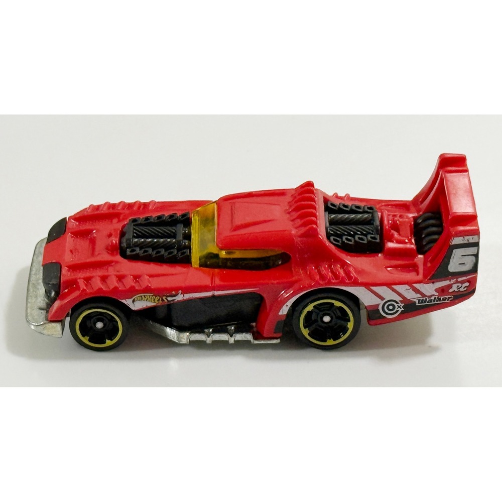 Hot Wheels Two Timer Toy Car Kids 1:64 Red 2014 Mattel Diecast‎ Racer